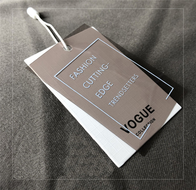 High-grade clothing store tag custom-made women's clothing label ...