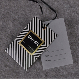 Custom Printing Cheap Electronic Price Tag Paper Tag Clothing Tag