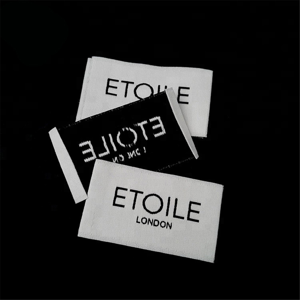Wholesale Promotion High Quality Custom Clothes Brand Woven Label For Clothing Factory in China 