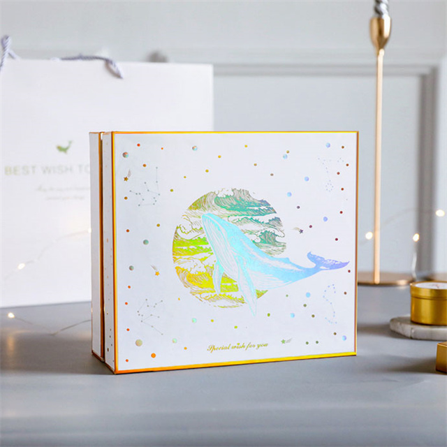 Gradient Gift Box Heaven And Earth Cover Gift Box