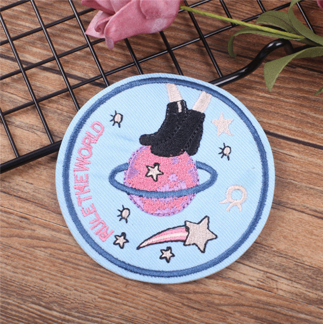 Badge Embroidery Cloth Patch Dress Bag Decorative Patch