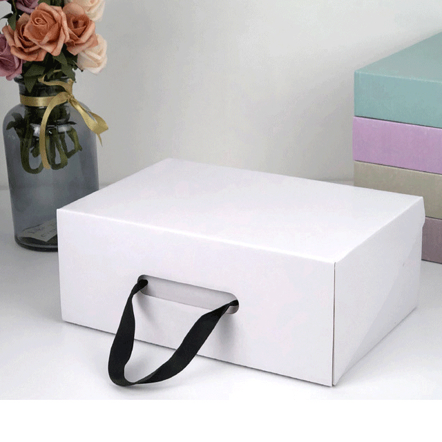 Manufacturers Custom-made Baby Portable Shoe Box Environmental Kraft Paper Shoes Box for Infants